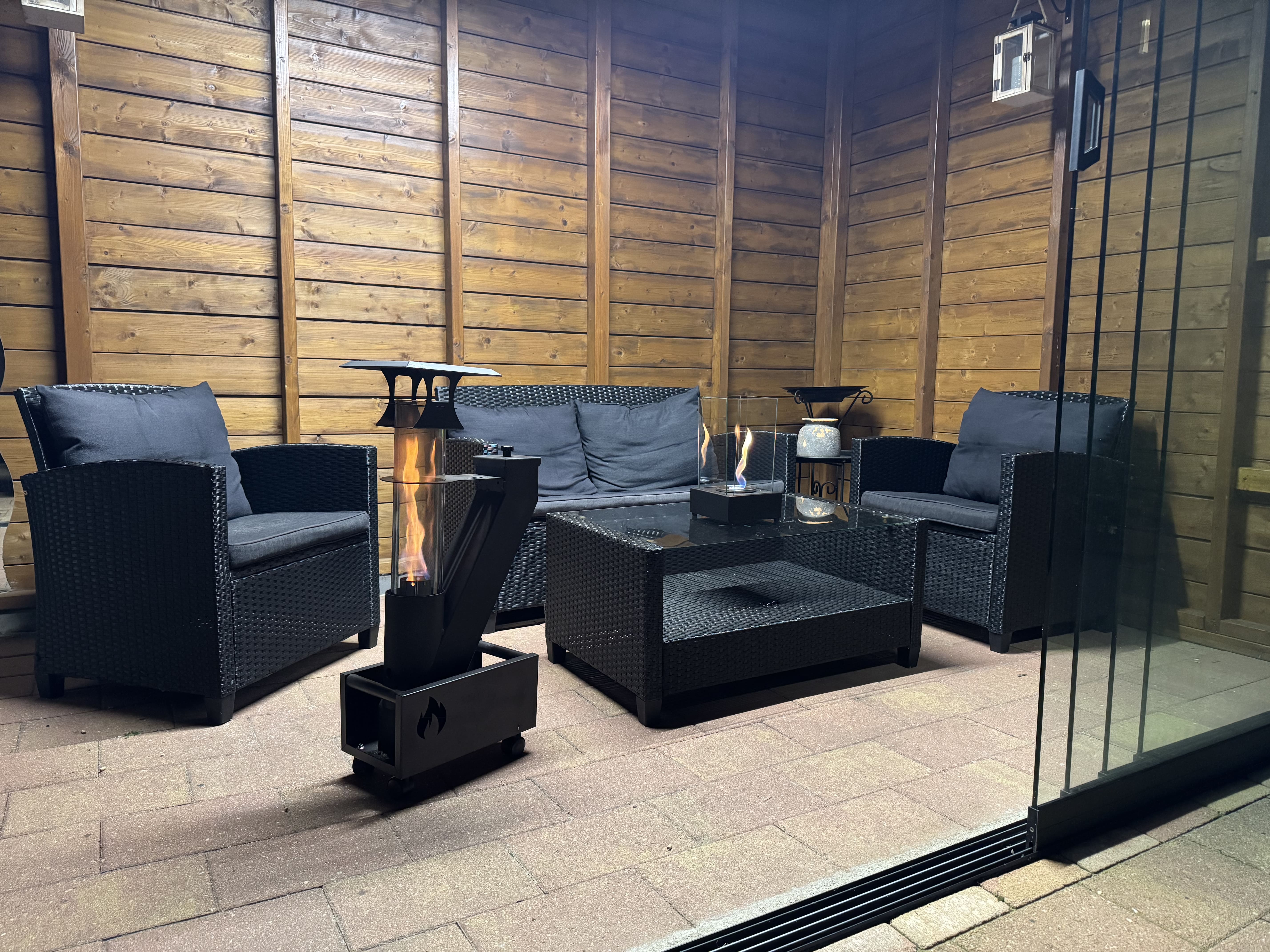 Fire Rocket Combideal – Pelletkachel + Mini Tafelhaard