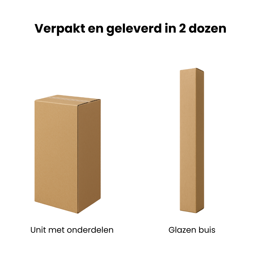 FireRocket Pro RVS Pelletkachel 170 cm