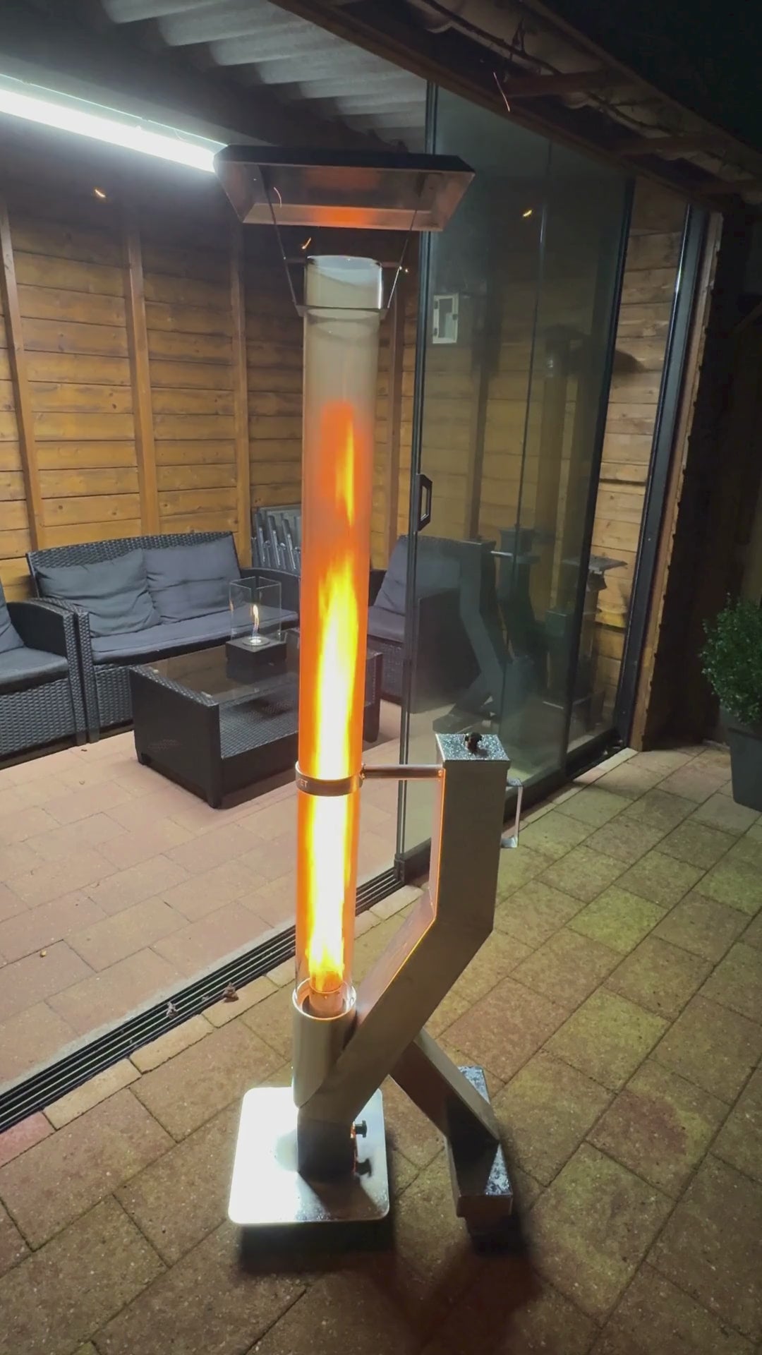 FireRocket Pro RVS Pelletkachel 170 cm